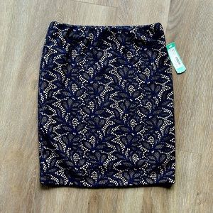 Renee C - Adalyn Lace Mini Pencil Skirt